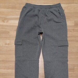 Men's Gray sweats.